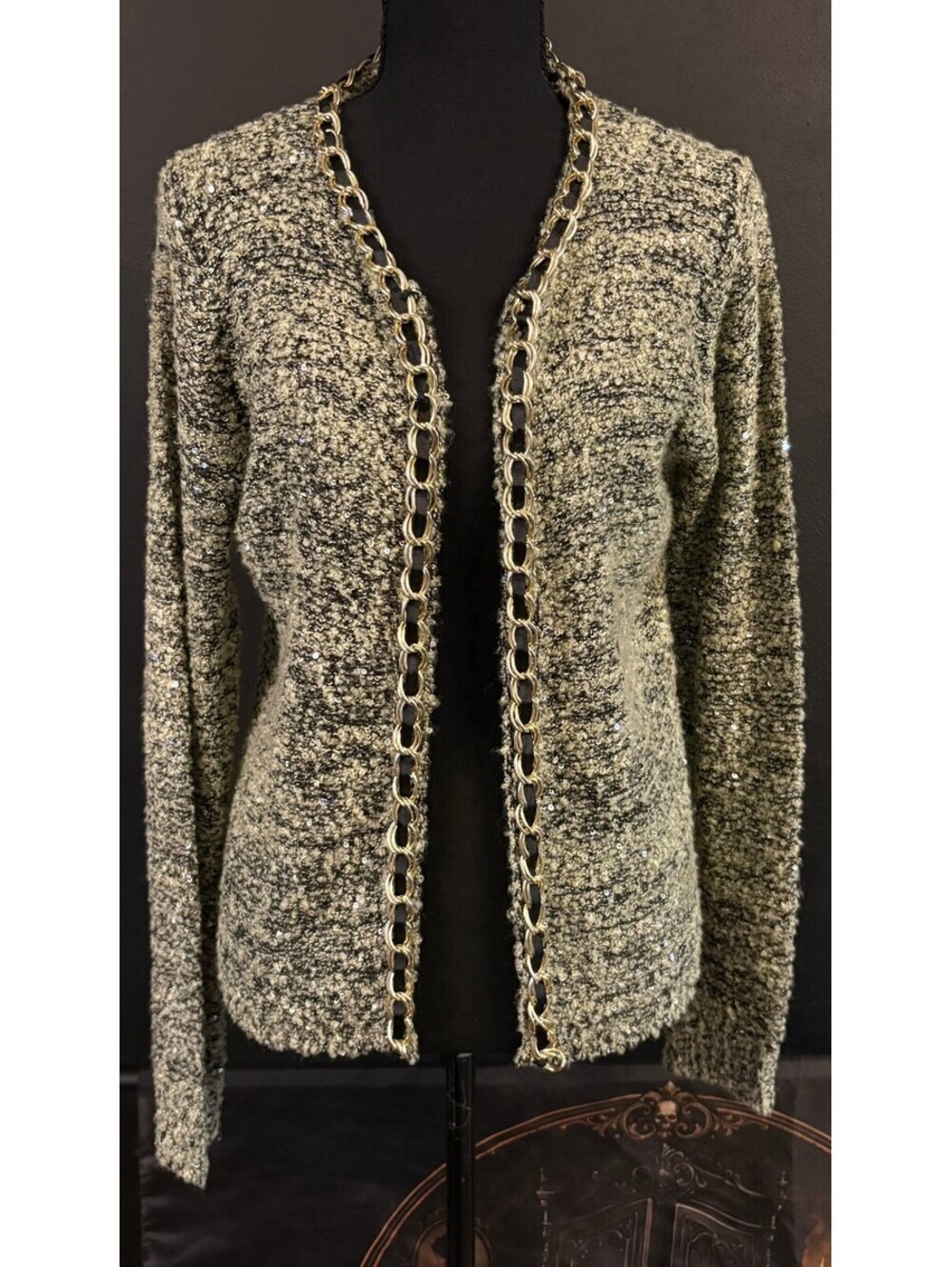 -Sioni- Boude Knit Cardigan, Size S